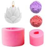 Moules à bougies en forme de fleur de lotus et de rose moules à fondant en silicone moules à gâteaux ... Moules à bougies en forme de fleur de lotus et de rose moules à fondant en silicone moules à gâteaux ...