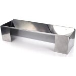 Moule  bche mtal triangulaire 31cm argent - paris prix