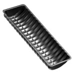 Moule à bûche de noël 32 x 125 cm zenker black metallic Moule à bûche de noël 32 x 125 cm zenker black metallic