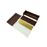 Moule � b�che de no�l - zenker - avec insert + plaque motif flocon de neige - 30 x 8 cm