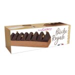 Moule à bûche pâtissière - scrapcooking - réutilisable - silicone - marron - 295 x 8 x 7 cm Moule à bûche pâtissière - scrapcooking - réutilisable - silicone - marron - 295 x 8 x 7 cm