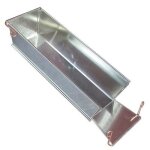 Moule � cake ou p�t� ouvrant - gobel - 30cm - fer blanc - dimensions int�rieurs 285 x 90 mm int - h75 ...