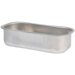 Moule  cake - steel pan - en inox - antiadhsif - plum cake - 30 x 11 x 8 cm