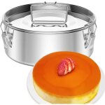Moule � charni�re moule rond 19 cm moule � flans moule � g�teau rond en acier inoxydable pour cuisson ...