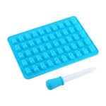 Moule  chocolat - mxzzand - gummy maker - silicone bleu - antiadhsif - rsistant  la chaleur