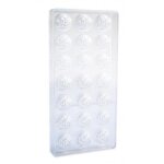 Moule  chocolats rigide - roses