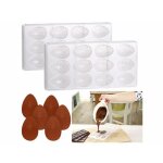 Moules à chocolat - rosenstein & sohne - 6 petits oeufs de pâques - blanc - polycarbonate - 13 x 27 x ... Moules à chocolat - rosenstein & sohne - 6 petits oeufs de pâques - blanc - polycarbonate - 13 x 27 x ...