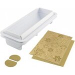 Moule - silikomart - frozen bûche - silicone - plastique - 3d Moule - silikomart - frozen bûche - silicone - plastique - 3d
