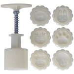 Moule � g�teau de lune - minifinker - 50g - abs alimentaire - 14x44x5 cm - facile � d�mouler