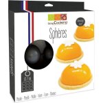 Moule à gâteau semi - rigide 9 demi - sphères Moule à gâteau semi - rigide 9 demi - sphères