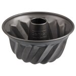 Moule  kouglof - zenker - mini 18 cm - acier inoxydable - anti - adhrent - pour 4 personnes