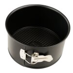 Moule � panettone � charni�re zenker - noir - 18 cm - acier avec rev�tement en t�flon antiadh�rent