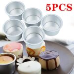 Moule  gteau - moohop - 5 pices - aluminium de qualit alimentaire - antiadhsif - 25 pouces