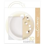 Moule  ptisserie - scrapcooking - 3d - silicone - 21 cm - compatible conglateur et lave - vaisselle ...