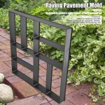 Moule de pavage - omabeta - pav bton - plastique de qualit - rutilisable - 40x40 cm