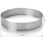 Moule perfor pour tarte lacor d28x35 cm