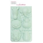 Moule - scrapcooking - jungle - silicone souple 100% platinum - 30 x 175 x 25 cm - vert cladon