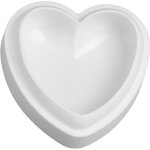Moule silicone gâteau mousse de cuisson moule coeur haute température 6 pouces pour dessert au chocolat ... Moule silicone gâteau mousse de cuisson moule coeur haute température 6 pouces pour dessert au chocolat ...