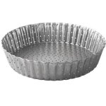 Moule � tarte - lacor - haut - delize - cannel� - perfor� - �24 x h 5 cm