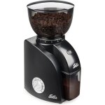 Moulin � caf� electrique - broyeur cafe grain - protection contre le caf� statique - noir - solis scala ...