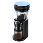 Moulin � caf� �lectrique hibrew g3 �chelle de 34 vitesses r�cipient � grains de 210 g r�servoir de poudre ...
