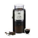 Moulin  caf lectrique krups gvx242 - noir mtal - 17 niveaux de rglages - 2  14 tasses