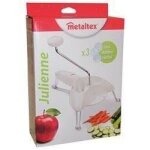 Moulin  julienne metaltex - 3 grilles - inox