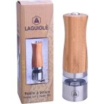 Moulin  poivre et sel lectrique - bois de bambou et inox - eclairage intgr