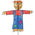 Moulin � vent �pouvantail billy - invento - hauteur 75cm - largeur 40cm