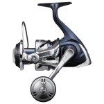 Moulinet frein avant shimano twin power sw c 8000 hg - argent / bleu - tu