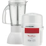 Moulinex ar6801 hachoir et blender la moulinette 800 w + blender double lame inox 200 g et 750 ml systme ...