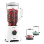 Moulinex blender mixeur 2 vitesses bol 28 l 6 lames powelix fonction pulse technologie glasse pilée blendforce ... Moulinex blender mixeur 2 vitesses bol 28 l 6 lames powelix fonction pulse technologie glasse pilée blendforce ...