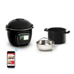 Moulinex cookeo touch wifi multicuiseur rapide 6 l 6 personnes noir ce902800