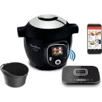 Moulinex cookeo + connect multicuiseur 6 l cuisson pression menus nteractifs recettes prprogrammes ...