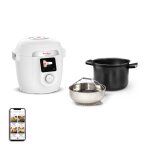 Moulinex cookeo wifi 9 - en - 1 multicuiseur 6l 9 modes de cuisson blanc ce952110