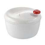 Moulinex classic essoreuse  salade 5l blanche fabrique en france compatible lave - vaisselle bouton ...