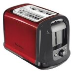 Grille - pain moulinex lt 261 d - 2 tranches - rouge - 850w Grille - pain moulinex lt 261 d - 2 tranches - rouge - 850w