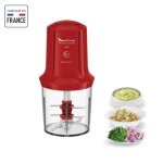 Moulinex multimoulinette mini hachoir lectrique 500 ml 6 lames acier inoxydable 2 vitesses mixeur fabriqu ...