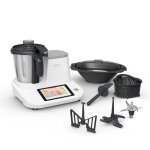 Moulinex robot cuiseur avec balance cuisine 1400 w 3. 6 l 32 fonctions 10 programmes ecran numrique ...