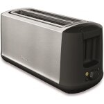Moulinex subito select grille - pain 2 longues fentes 7 fonctions de dorage tiroir ramasse - miettes ...
