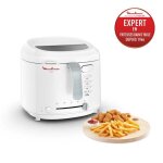 Moulinexunofriteuse lectrique compacte capacit de 1 kg rangement facile nettoyage facile
