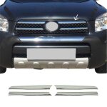 Moulure de grille de calandre pour toyota rav4 2006 - 2009 chrom� 4pcs