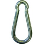 Mousqueton poire d. 8 x 80 mm zingue