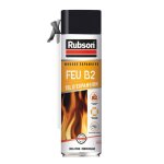 Mousse expansive fire b2 a�rosol rubson - 500ml - isolation thermique et acoustique r�sistante au feu ...