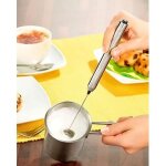 Mousseur à lait - rosenstein & sohne - électrique en inox - 250 ml - fonction rapide Mousseur à lait - rosenstein & sohne - électrique en inox - 250 ml - fonction rapide
