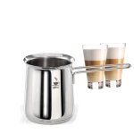 Mousseur � lait - gefu - claudio - acier inoxydable - 300 ml - compatible induction