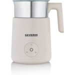 Mousseur  lait - severin - sm 3589 - 500 w - inox / beige - 400 ml