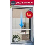 Moustiquaire - rhino - 160 x 160 cm - aluminium - anthracite - enrouleur lat�ral