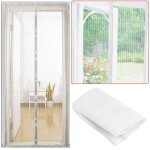 Moustiquaire coulissante pour porte - fentre magntique porte moustiquaire anti - insectes rideau magntique ...