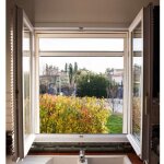 Moustiquaire enroulable - werka pro - 100 x 160 cm - aluminium - blanc - protection insectes